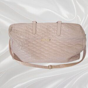 DKNY Large Barrel Duffle Bag - Quilted Design & Lightweight